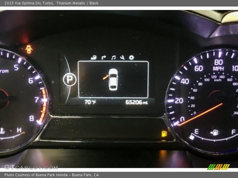 Titanium Metallic / Black 2015 Kia Optima SXL Turbo