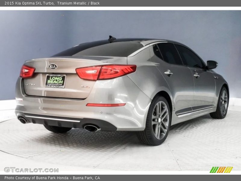 Titanium Metallic / Black 2015 Kia Optima SXL Turbo