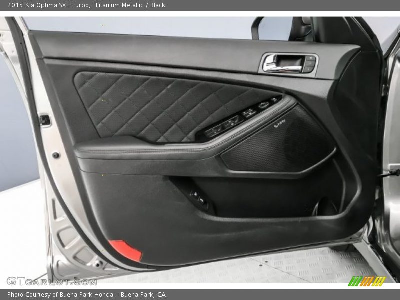 Titanium Metallic / Black 2015 Kia Optima SXL Turbo