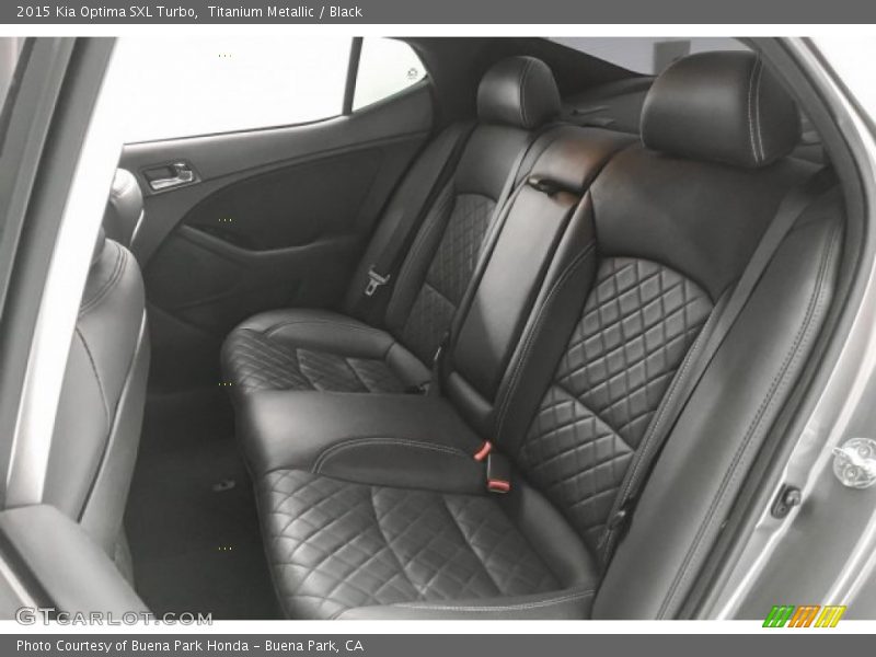Titanium Metallic / Black 2015 Kia Optima SXL Turbo