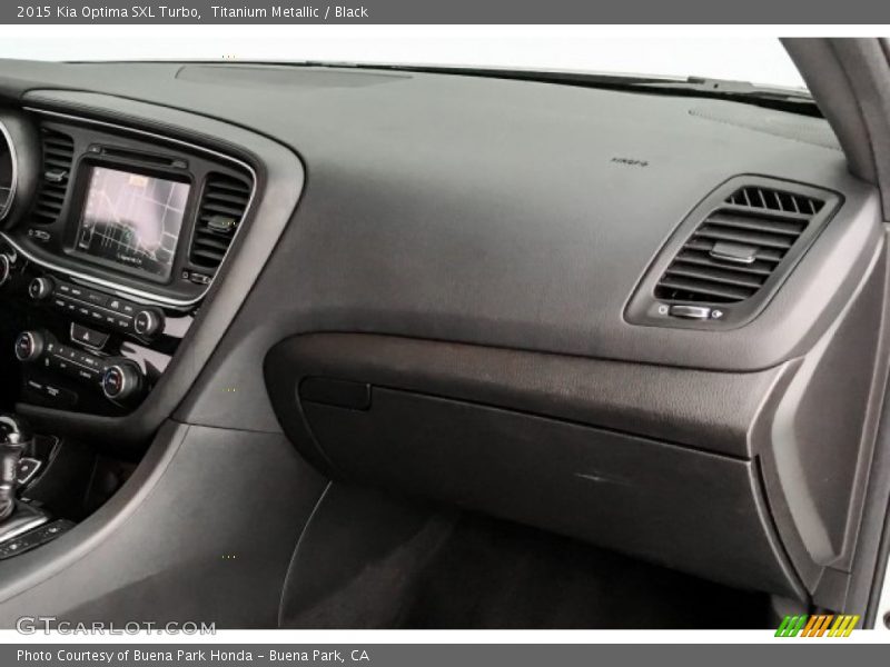 Titanium Metallic / Black 2015 Kia Optima SXL Turbo
