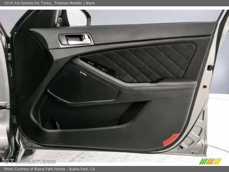 Titanium Metallic / Black 2015 Kia Optima SXL Turbo