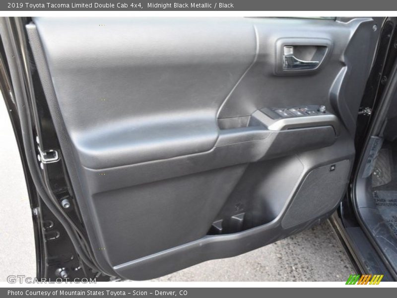 Midnight Black Metallic / Black 2019 Toyota Tacoma Limited Double Cab 4x4