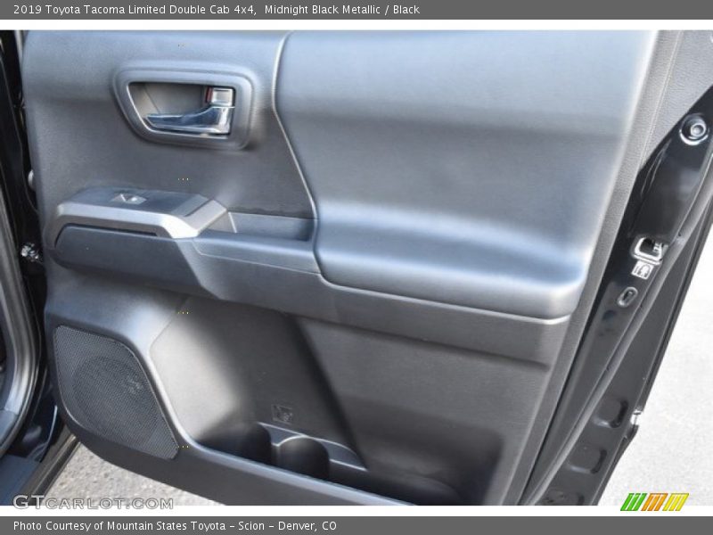 Midnight Black Metallic / Black 2019 Toyota Tacoma Limited Double Cab 4x4