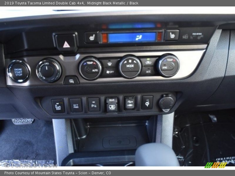 Midnight Black Metallic / Black 2019 Toyota Tacoma Limited Double Cab 4x4