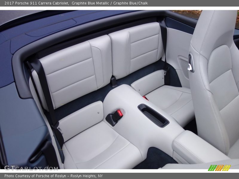 Rear Seat of 2017 911 Carrera Cabriolet