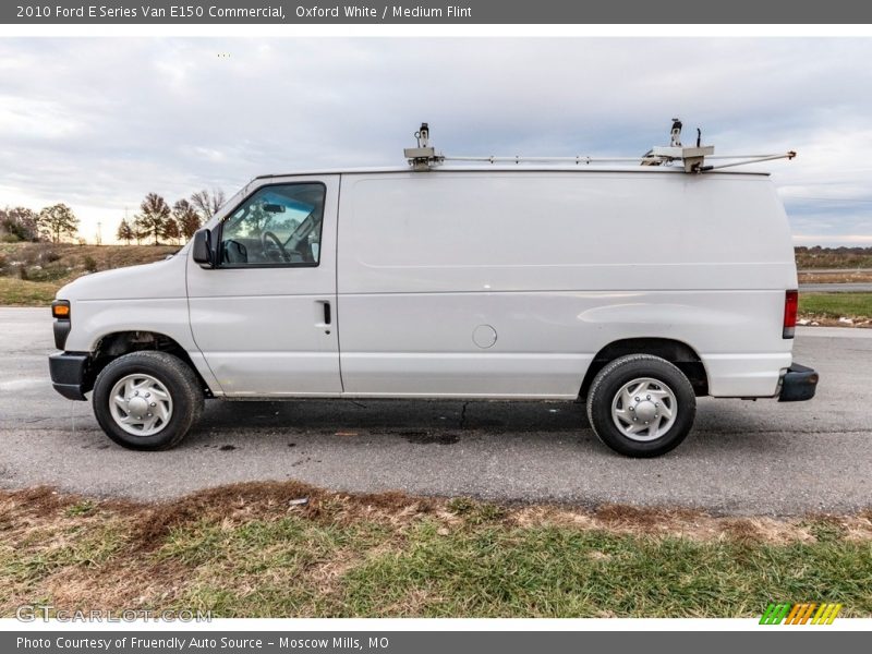 Oxford White / Medium Flint 2010 Ford E Series Van E150 Commercial