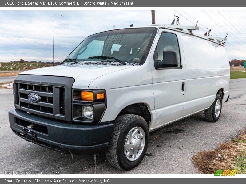 Oxford White / Medium Flint 2010 Ford E Series Van E150 Commercial