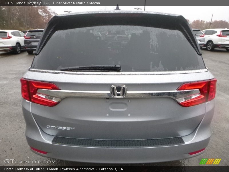 Lunar Silver Metallic / Mocha 2019 Honda Odyssey EX-L