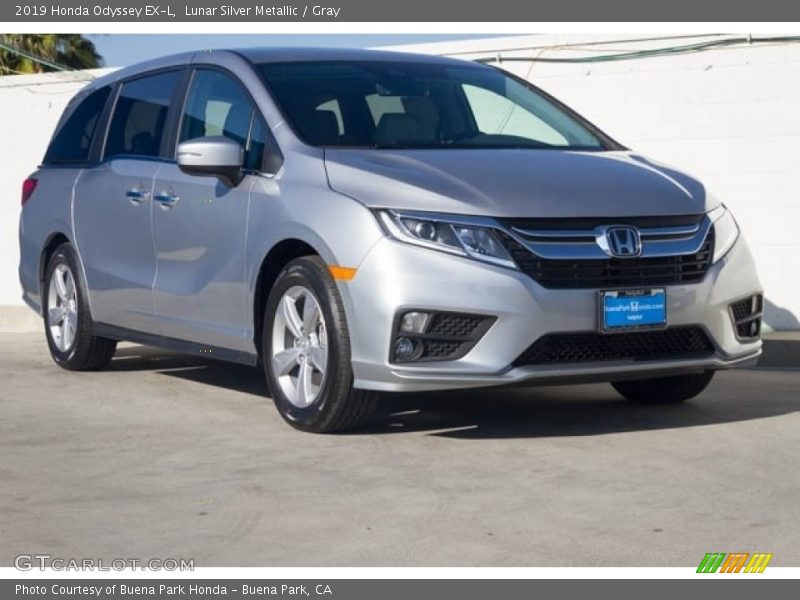 Lunar Silver Metallic / Gray 2019 Honda Odyssey EX-L