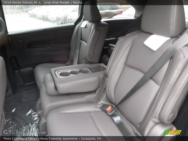 Lunar Silver Metallic / Mocha 2019 Honda Odyssey EX-L