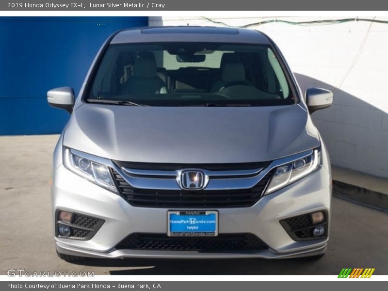 Lunar Silver Metallic / Gray 2019 Honda Odyssey EX-L