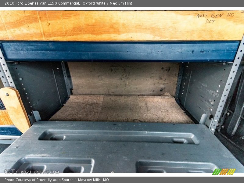 Oxford White / Medium Flint 2010 Ford E Series Van E150 Commercial