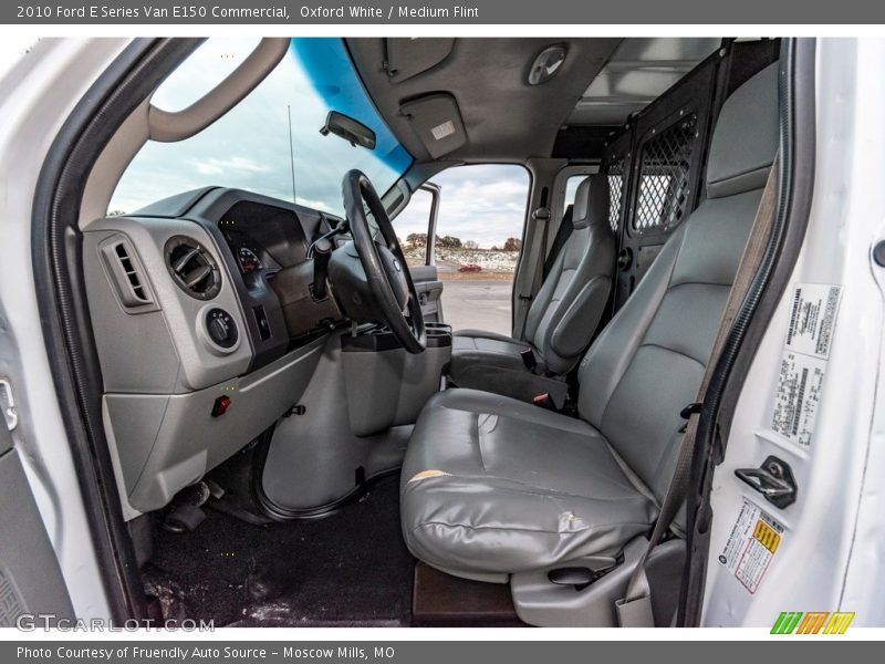 Oxford White / Medium Flint 2010 Ford E Series Van E150 Commercial