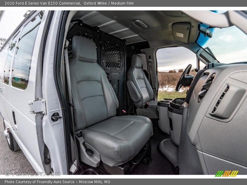 Oxford White / Medium Flint 2010 Ford E Series Van E150 Commercial