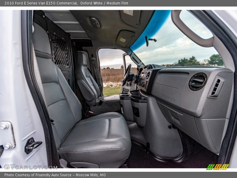 Oxford White / Medium Flint 2010 Ford E Series Van E150 Commercial