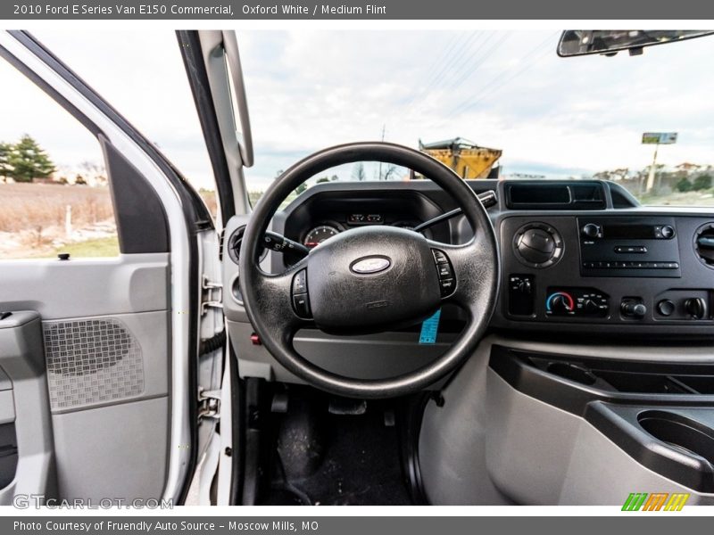 Oxford White / Medium Flint 2010 Ford E Series Van E150 Commercial