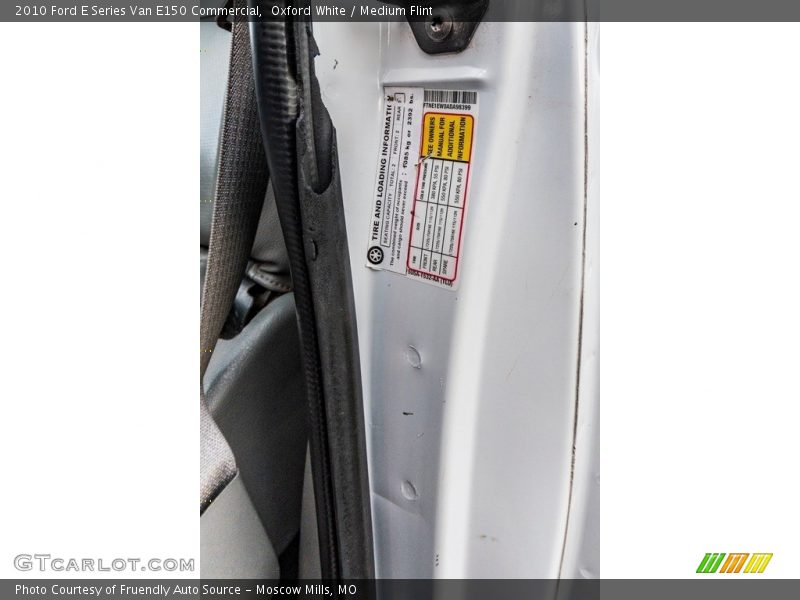Oxford White / Medium Flint 2010 Ford E Series Van E150 Commercial