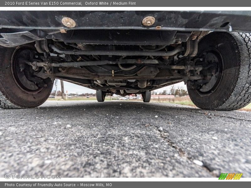 Oxford White / Medium Flint 2010 Ford E Series Van E150 Commercial