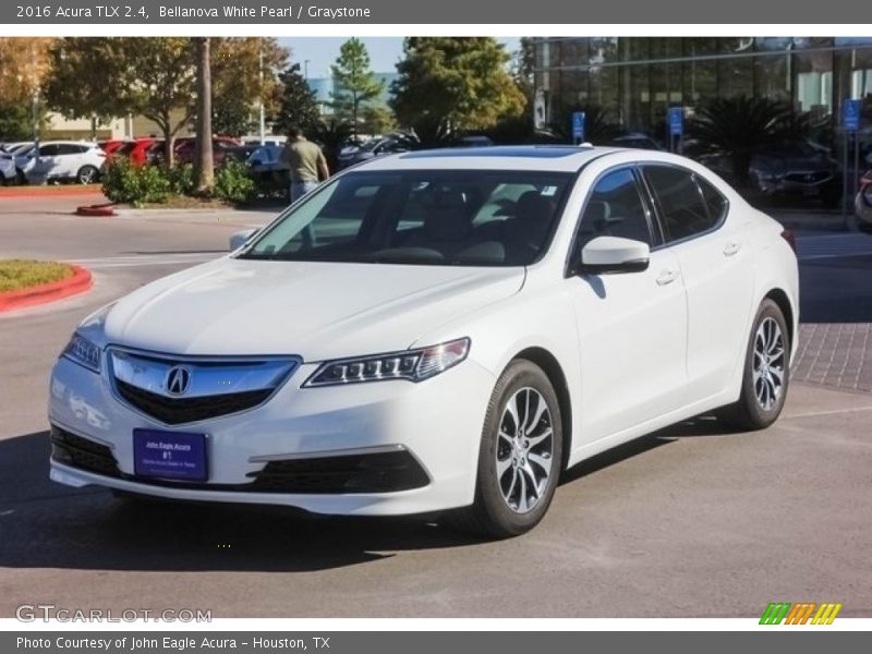 Bellanova White Pearl / Graystone 2016 Acura TLX 2.4