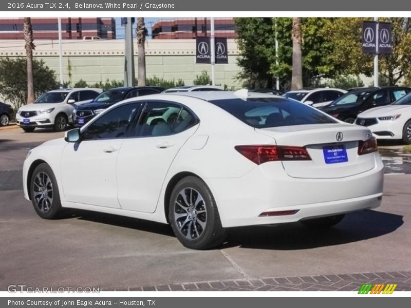 Bellanova White Pearl / Graystone 2016 Acura TLX 2.4