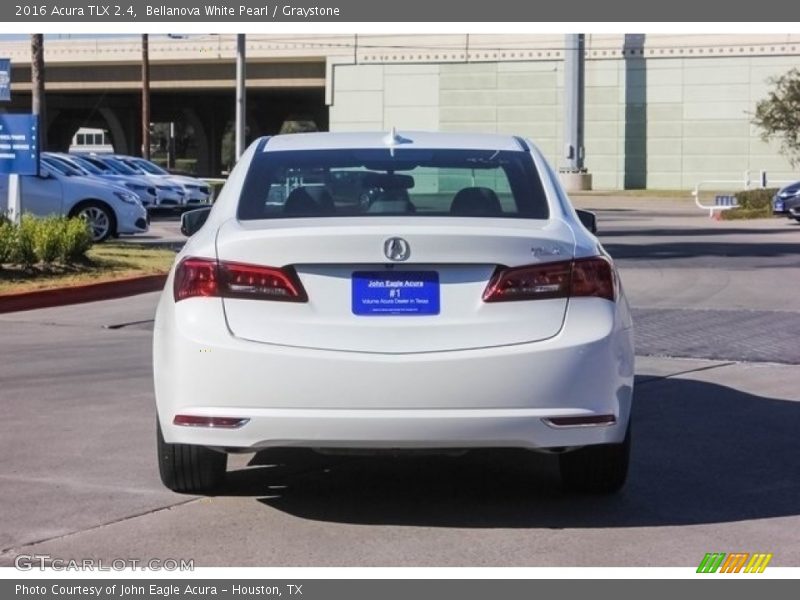 Bellanova White Pearl / Graystone 2016 Acura TLX 2.4