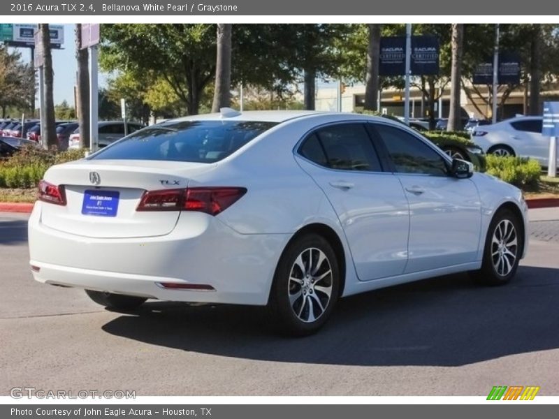 Bellanova White Pearl / Graystone 2016 Acura TLX 2.4