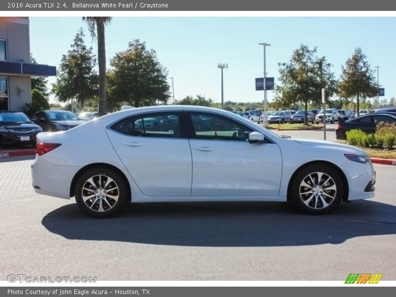 Bellanova White Pearl / Graystone 2016 Acura TLX 2.4