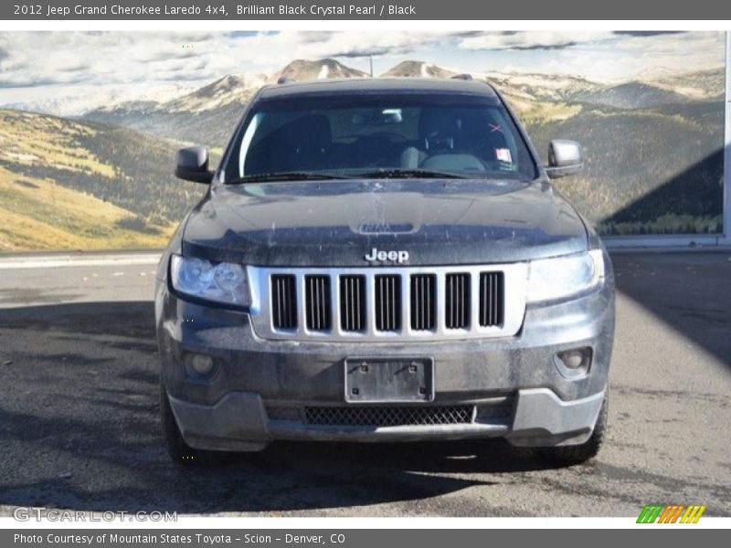 Brilliant Black Crystal Pearl / Black 2012 Jeep Grand Cherokee Laredo 4x4