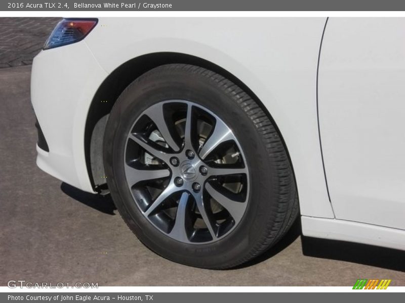 Bellanova White Pearl / Graystone 2016 Acura TLX 2.4
