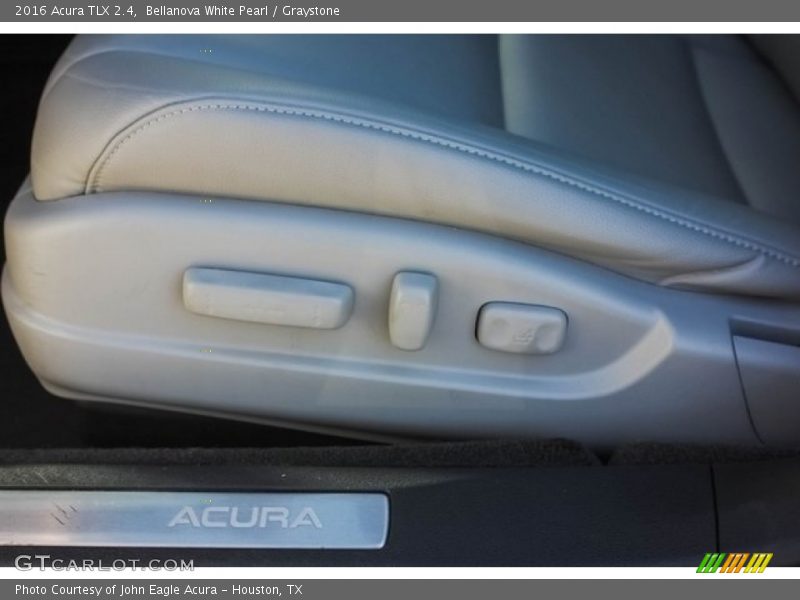 Bellanova White Pearl / Graystone 2016 Acura TLX 2.4