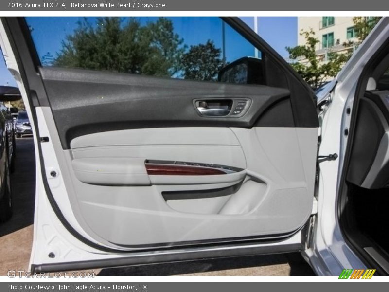 Bellanova White Pearl / Graystone 2016 Acura TLX 2.4