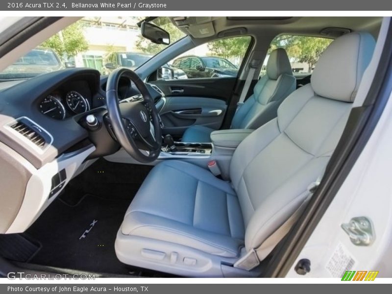 Bellanova White Pearl / Graystone 2016 Acura TLX 2.4