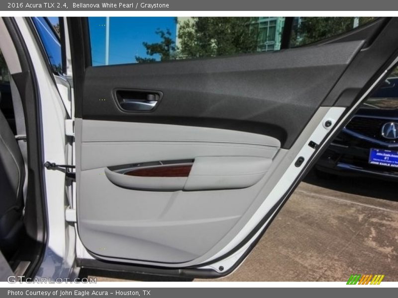 Bellanova White Pearl / Graystone 2016 Acura TLX 2.4