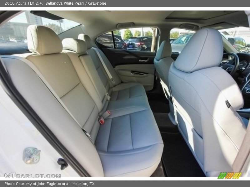 Bellanova White Pearl / Graystone 2016 Acura TLX 2.4