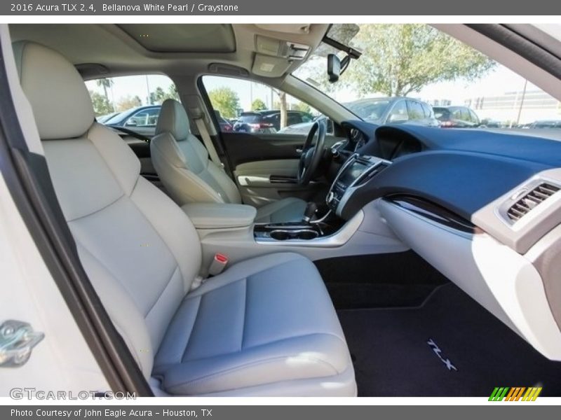 Bellanova White Pearl / Graystone 2016 Acura TLX 2.4