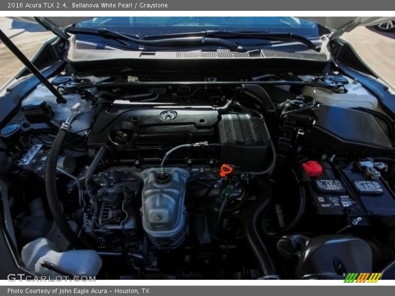 Bellanova White Pearl / Graystone 2016 Acura TLX 2.4