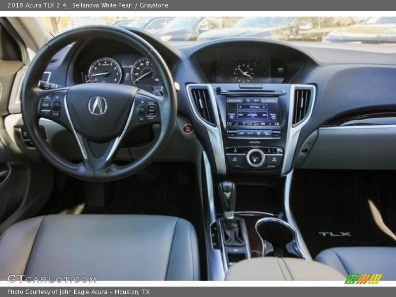 Bellanova White Pearl / Graystone 2016 Acura TLX 2.4