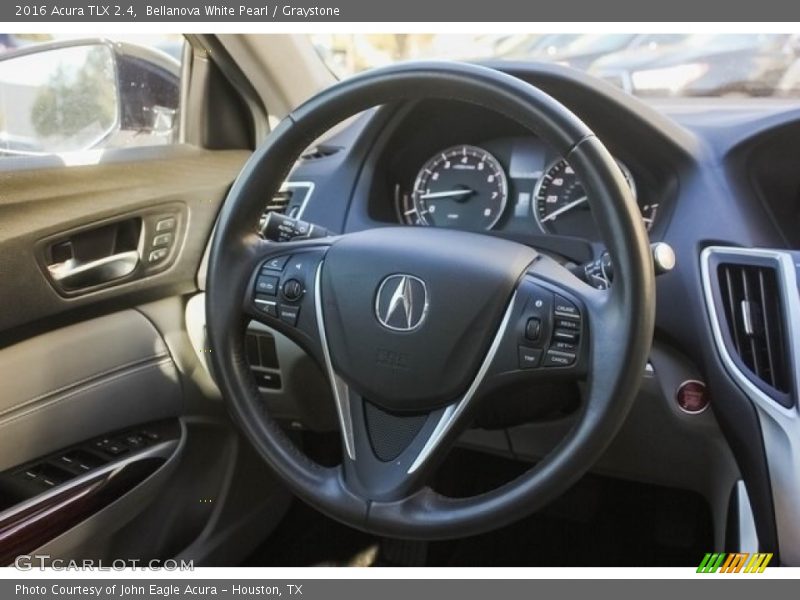 Bellanova White Pearl / Graystone 2016 Acura TLX 2.4
