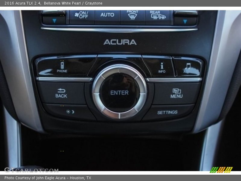 Bellanova White Pearl / Graystone 2016 Acura TLX 2.4