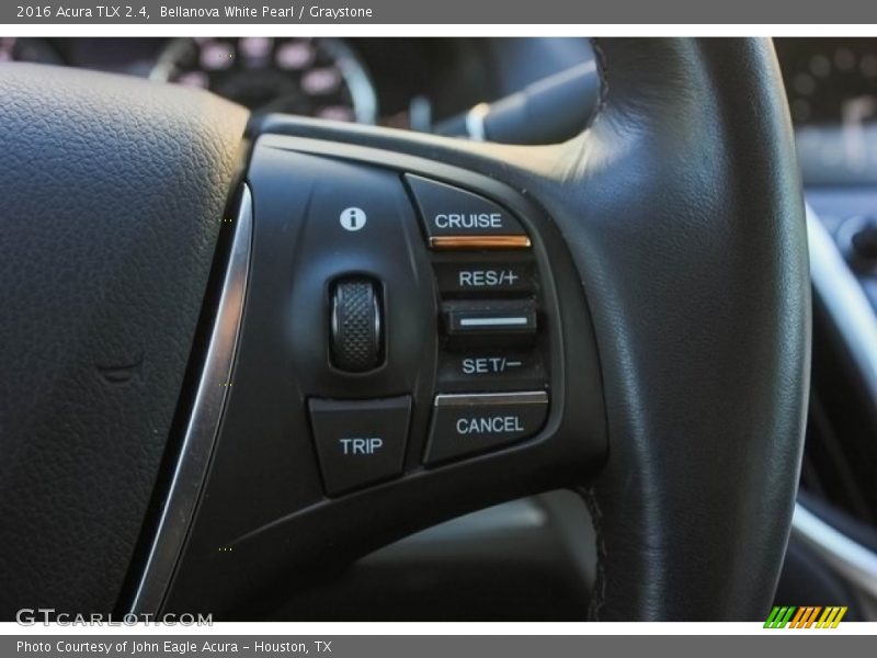 Bellanova White Pearl / Graystone 2016 Acura TLX 2.4
