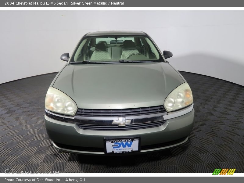 Silver Green Metallic / Neutral 2004 Chevrolet Malibu LS V6 Sedan