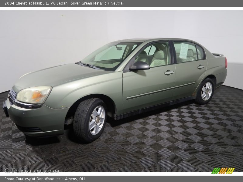 Silver Green Metallic / Neutral 2004 Chevrolet Malibu LS V6 Sedan