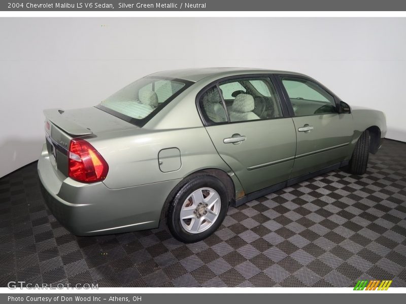 Silver Green Metallic / Neutral 2004 Chevrolet Malibu LS V6 Sedan