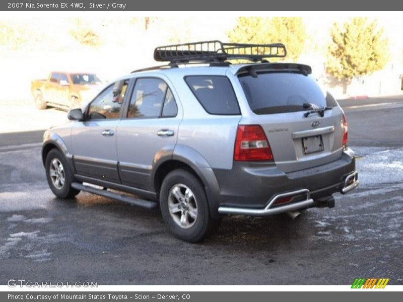 Silver / Gray 2007 Kia Sorento EX 4WD