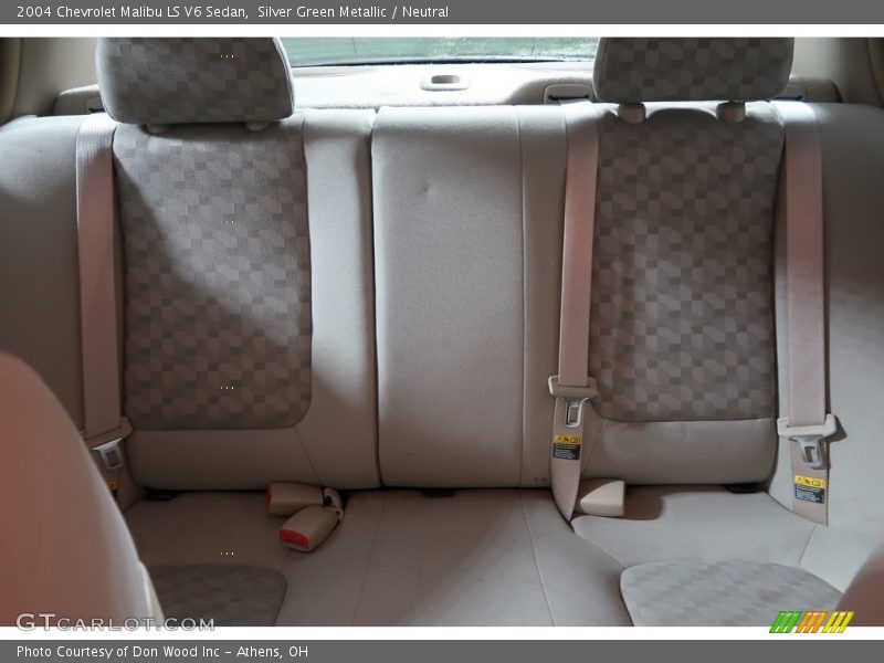 Silver Green Metallic / Neutral 2004 Chevrolet Malibu LS V6 Sedan