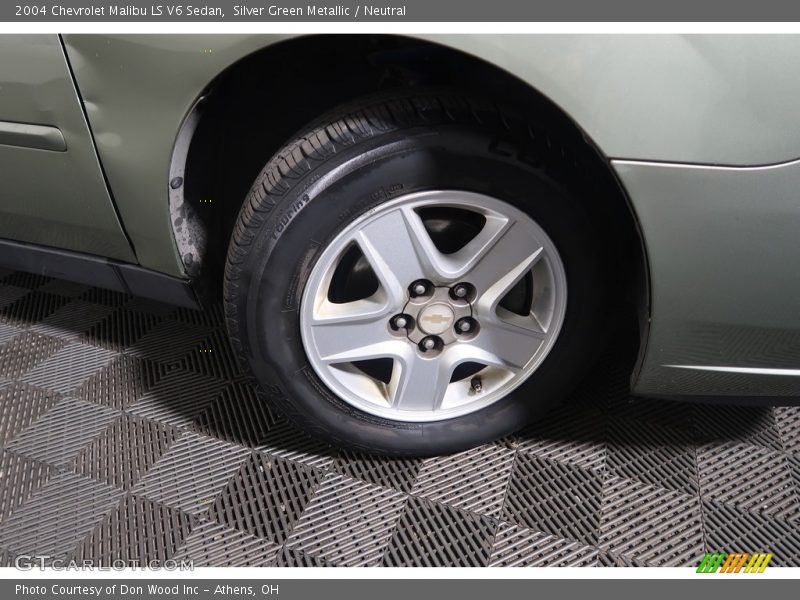 Silver Green Metallic / Neutral 2004 Chevrolet Malibu LS V6 Sedan