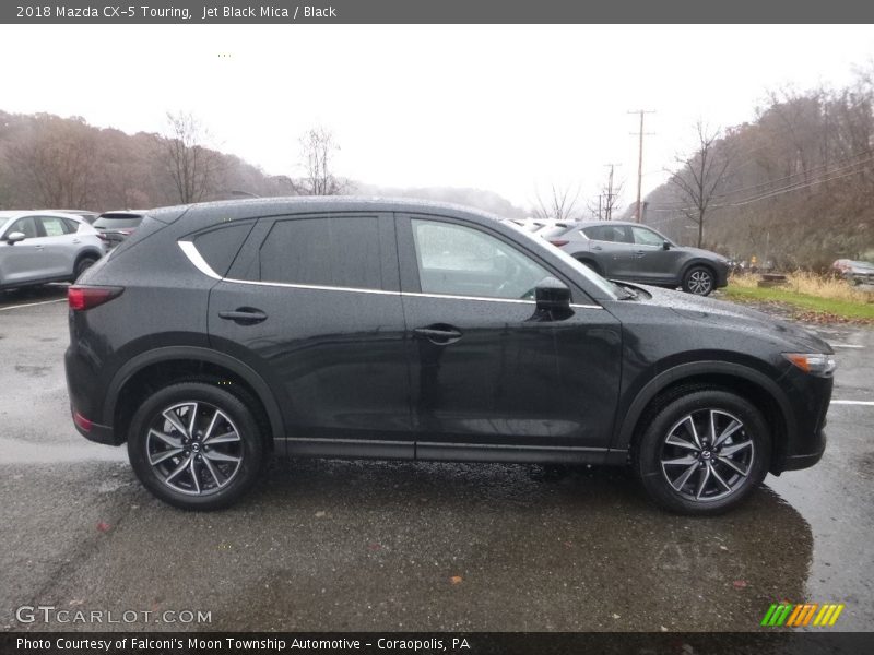 Jet Black Mica / Black 2018 Mazda CX-5 Touring