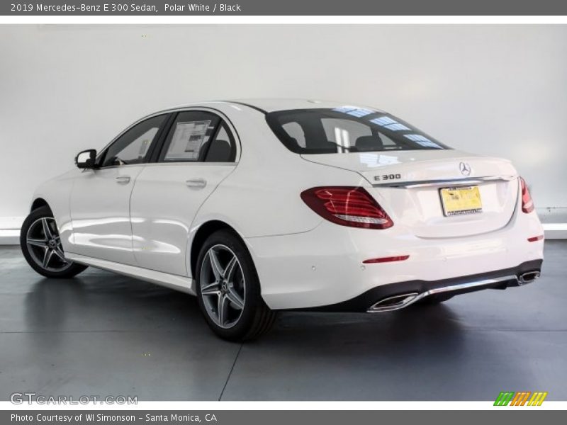 Polar White / Black 2019 Mercedes-Benz E 300 Sedan