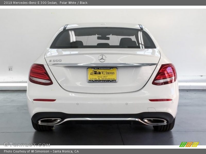 Polar White / Black 2019 Mercedes-Benz E 300 Sedan